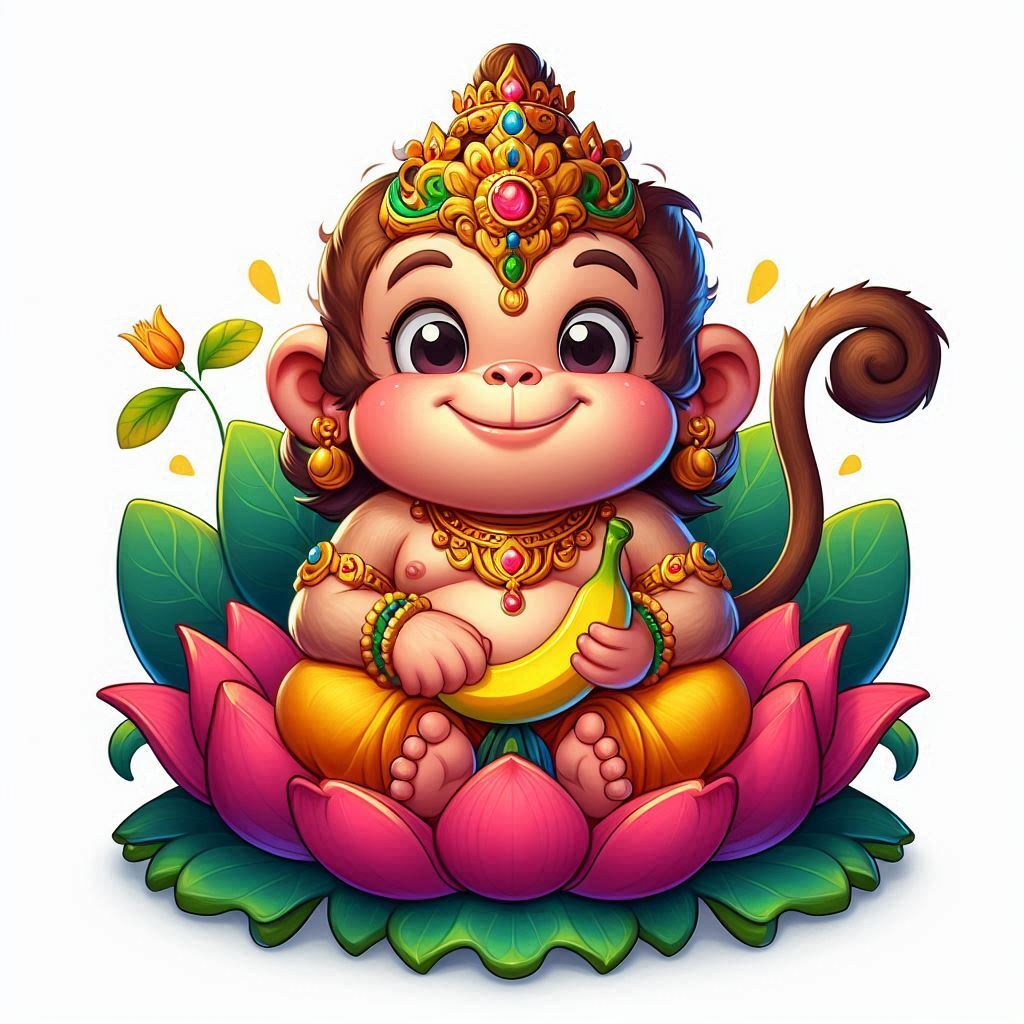 Cute baby Hanumanji