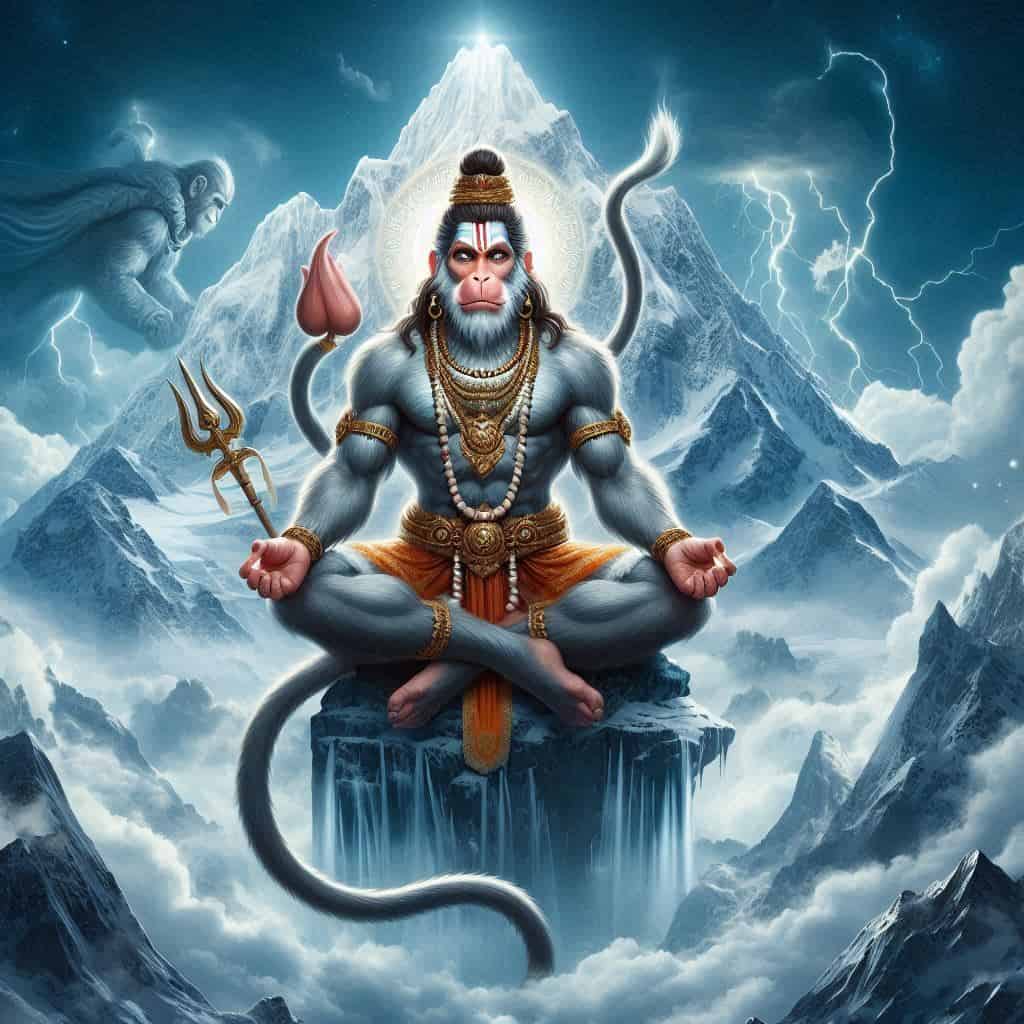 Lord Hanuman-Incarnation of lord Shiva